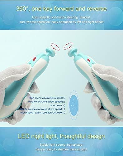 Premium LED Baby Nail Trimmer Kit