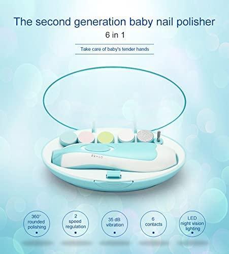 Premium LED Baby Nail Trimmer Kit