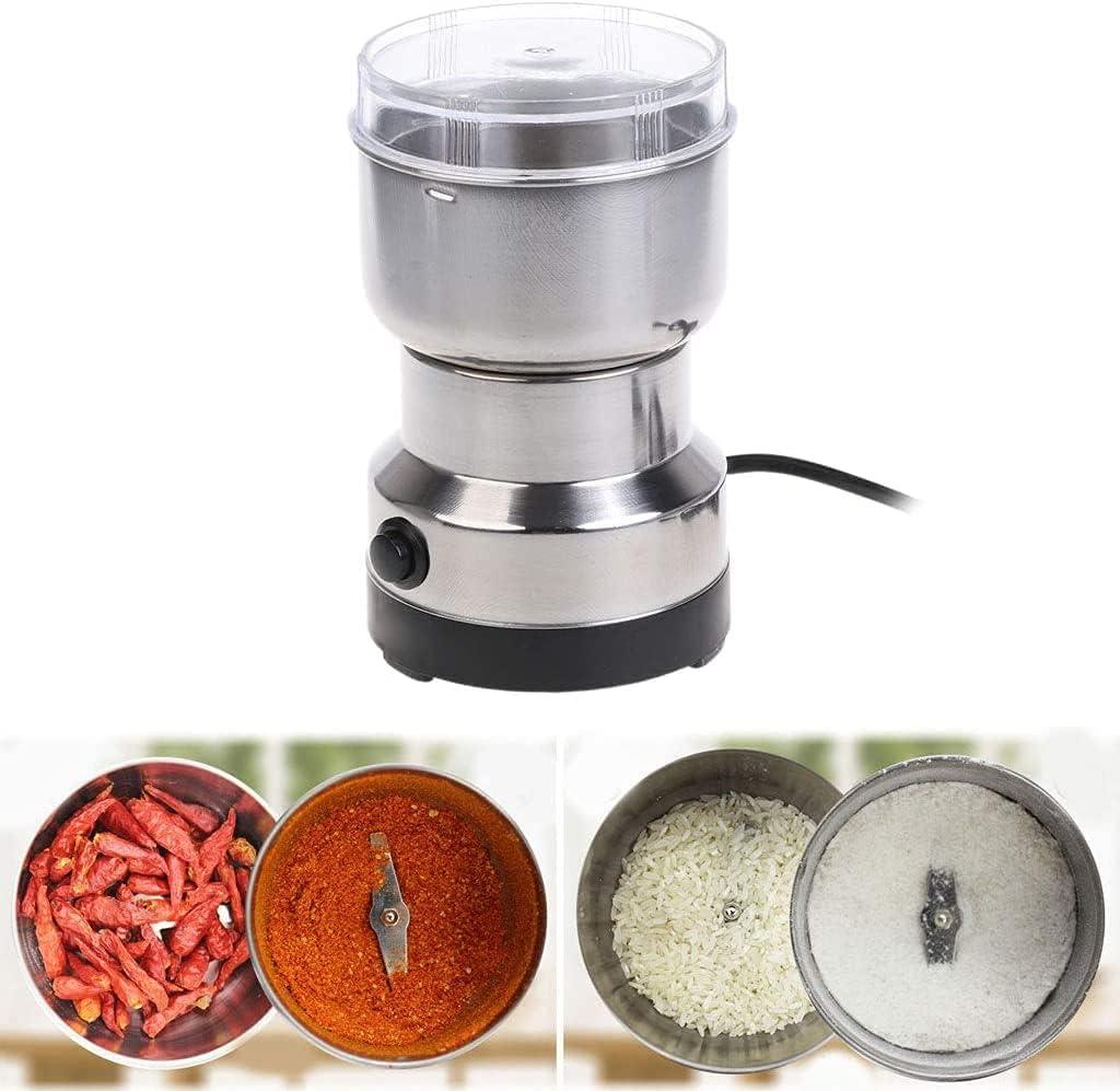 Portable Electric Smash Machine, Multifunction Small Food  Grain Grinder,