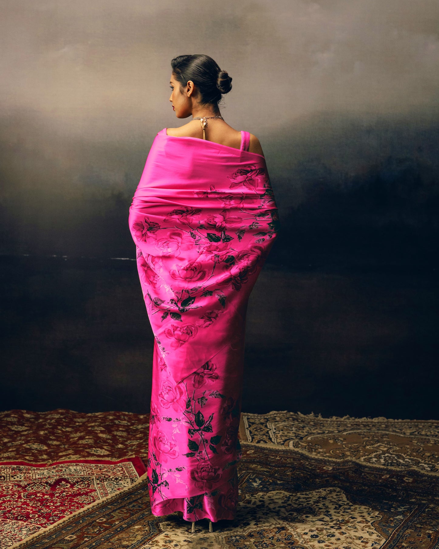 Digital Print Original Japan Satin (Devsena satin)